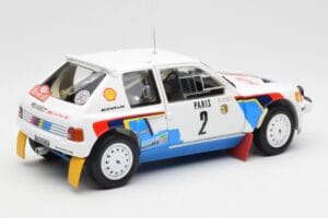 Peugeot 205 T16 #2 A. Vatanen / T. Harryman Rally Monte Carlo 1985 Norev 1:18 184864 Metal - imagen 3 de 8