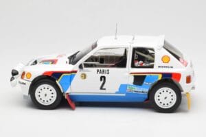 Peugeot 205 T16 #2 A. Vatanen / T. Harryman Rally Monte Carlo 1985 Norev 1:18 184864 Metal - imagen 4 de 8