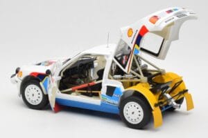 Peugeot 205 T16 #2 A. Vatanen / T. Harryman Rally Monte Carlo 1985 Norev 1:18 184864 Metal - imagen 5 de 8