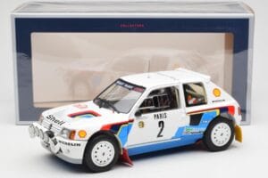 Peugeot 205 T16 #2 A. Vatanen / T. Harryman Rally Monte Carlo 1985 Norev 1:18 184864 Metal - imagen 8 de 8