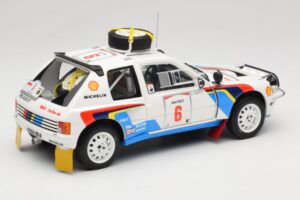 Peugeot 205 T16 Peugeot Talbot Sport T. Salonen / S. Harjanne Safari Rally 1985 Otto 1:18 OT1161 Resina - imagen 2 de 6