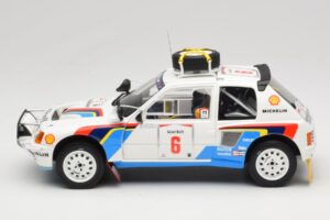 Peugeot 205 T16 Peugeot Talbot Sport T. Salonen / S. Harjanne Safari Rally 1985 Otto 1:18 OT1161 Resina - imagen 3 de 6