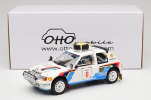 Peugeot 205 T16 Peugeot Talbot Sport T. Salonen / S. Harjanne Safari Rally 1985 Otto 1:18 OT1161 Resina - imagen 6 de 6