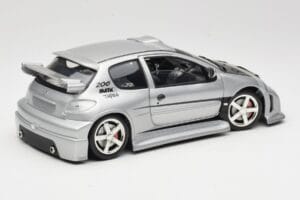 Peugeot 206 MTK Plata Solido 1:18 1817 Metal - imagen 3 de 8