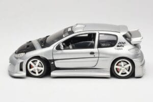 Peugeot 206 MTK Plata Solido 1:18 1817 Metal - imagen 4 de 8