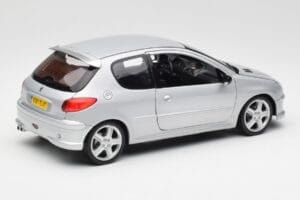 Peugeot 206 RC Aluminium Plata Norev 1:18 184726 Metal - imagen 3 de 8