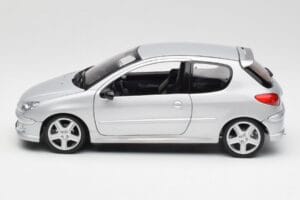 Peugeot 206 RC Aluminium Plata Norev 1:18 184726 Metal - imagen 4 de 8