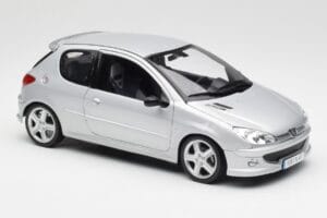 Peugeot 206 RC Aluminium Plata Norev 1:18 184726 Metal - imagen 6 de 8
