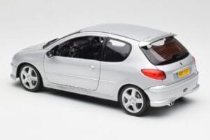Peugeot 206 RC Aluminium Plata Norev 1:18 184726 Metal - imagen 7 de 8