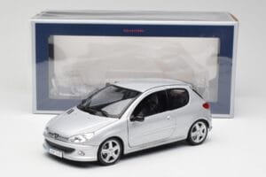Peugeot 206 RC Aluminium Plata Norev 1:18 184726 Metal - imagen 8 de 8
