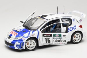 Peugeot 206 WRC #15 G. Panizzi / H. Panizzi WRC 1999 Solido 1:18 9016 Metal - imagen 2 de 8