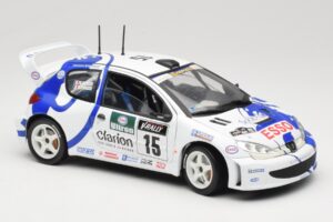 Peugeot 206 WRC #15 G. Panizzi / H. Panizzi WRC 1999 Solido 1:18 9016 Metal - imagen 6 de 8