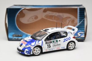 Peugeot 206 WRC #15 G. Panizzi / H. Panizzi WRC 1999 Solido 1:18 9016 Metal - imagen 8 de 8