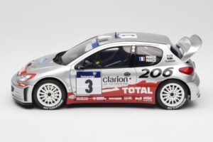Peugeot 206 WRC #3 G. Panizzi / H. Panizzi Rally Tour de Corse 2002 Otto 1:18 OT1085 Resina - imagen 3 de 6