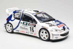 Peugeot 206 WRC G. Panizzi / H. Panizzi Tour de Corse 1999 Otto 1:12 G081 Resina - imagen 4 de 6