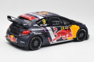 Peugeot 208 WRX #9 S. Loeb World RX of Belgium 2018 Otto 1:18 OT455 Resina - imagen 2 de 6