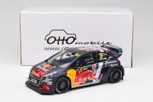 Peugeot 208 WRX #9 S. Loeb World RX of Belgium 2018 Otto 1:18 OT455 Resina - imagen 6 de 6
