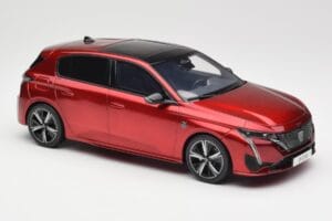 Peugeot 308 GT P5 Elixir Red Otto 1:18 OT1140 Resina - imagen 4 de 6