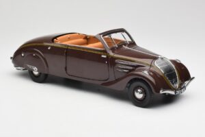 Peugeot 402 Eclipse Chocolate Norev 1:18 184873 Metal - imagen 11 de 12