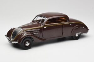 Peugeot 402 Eclipse Chocolate Norev 1:18 184873 Metal - imagen 4 de 12