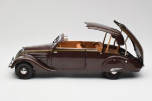 Peugeot 402 Eclipse Chocolate Norev 1:18 184873 Metal - imagen 6 de 12