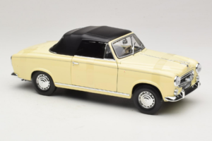 Peugeot 403 Cabriolet Beige Welly 1:18 12551HW Metal - imagen 4 de 6