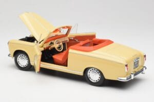 Peugeot 403 Descapotable Amarillo Arena Solido 1:18 8165 Metal - imagen 5 de 8
