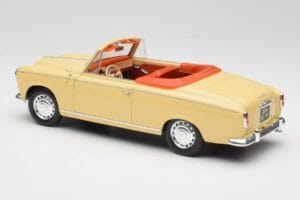 Peugeot 403 Descapotable Amarillo Arena Solido 1:18 8165 Metal - imagen 7 de 8
