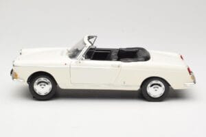 Peugeot 404 Cabriolet Blanco Norev 1:18 184746 Metal - imagen 4 de 8