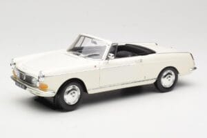Peugeot 404 Cabriolet Blanco Norev 1:18 184746 Metal