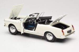 Peugeot 404 Cabriolet Blanco Norev 1:18 184746 Metal - imagen 5 de 8