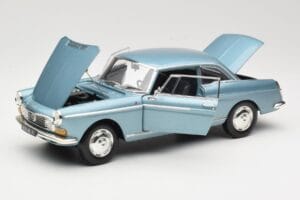 Peugeot 404 Coupe Azul Norev 1:18 184745 Metal - imagen 2 de 8