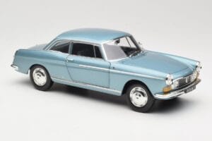 Peugeot 404 Coupe Azul Norev 1:18 184745 Metal - imagen 6 de 8
