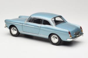 Peugeot 404 Coupe Azul Norev 1:18 184745 Metal - imagen 7 de 8