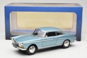 Peugeot 404 Coupe Azul Norev 1:18 184745 Metal - imagen 8 de 8