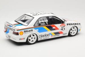 Peugeot 405 Mi16 #45 Team Peugeot Talbot Sport R. Gravett BTCC 1992 Otto 1:18 OT1141 Resina - imagen 2 de 6