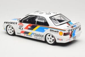 Peugeot 405 Mi16 #45 Team Peugeot Talbot Sport R. Gravett BTCC 1992 Otto 1:18 OT1141 Resina - imagen 5 de 6