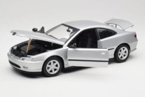 Peugeot 406 Coupe Plata Gate 1:18 01024 Metal - imagen 2 de 8