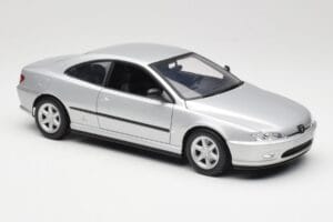 Peugeot 406 Coupe Plata Gate 1:18 01024 Metal - imagen 6 de 8
