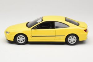 Peugeot 406 Coupe Amarillo Gate 1:18 01022 Metal - imagen 4 de 8