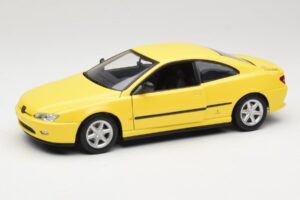Peugeot 406 Coupe Amarillo Gate 1:18 01022 Metal