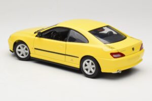 Peugeot 406 Coupe Amarillo Gate 1:18 01022 Metal - imagen 7 de 8