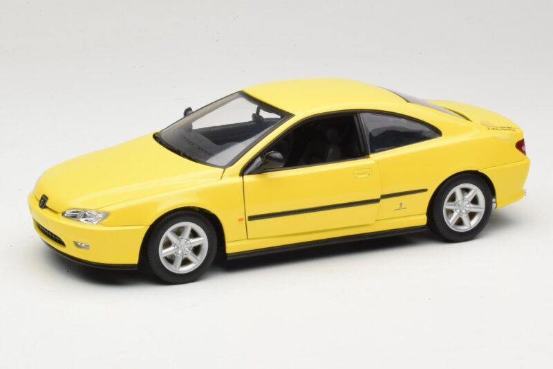 Peugeot 406 Coupe Amarillo Gate 1:18 01022 Metal