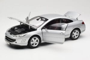 Peugeot 407 Coupe Plata Norev 1:18 184747 Metal - imagen 2 de 8
