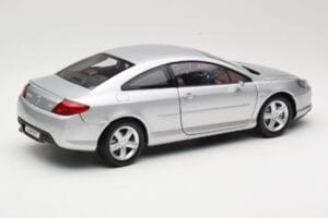 Peugeot 407 Coupe Plata Norev 1:18 184747 Metal - imagen 3 de 8