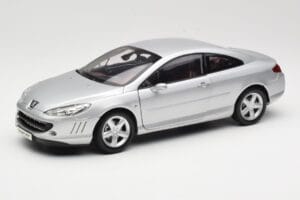 Peugeot 407 Coupe Plata Norev 1:18 184747 Metal