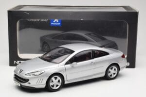 Peugeot 407 Coupe Plata Norev 1:18 184747 Metal - imagen 8 de 8