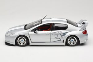 Peugeot 407 Racing Plata Solido 1:18 90642 Metal - imagen 4 de 8