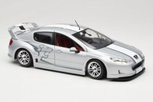 Peugeot 407 Racing Plata Solido 1:18 90642 Metal - imagen 6 de 8