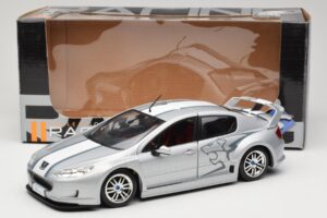 Peugeot 407 Racing Plata Solido 1:18 90642 Metal - imagen 8 de 8